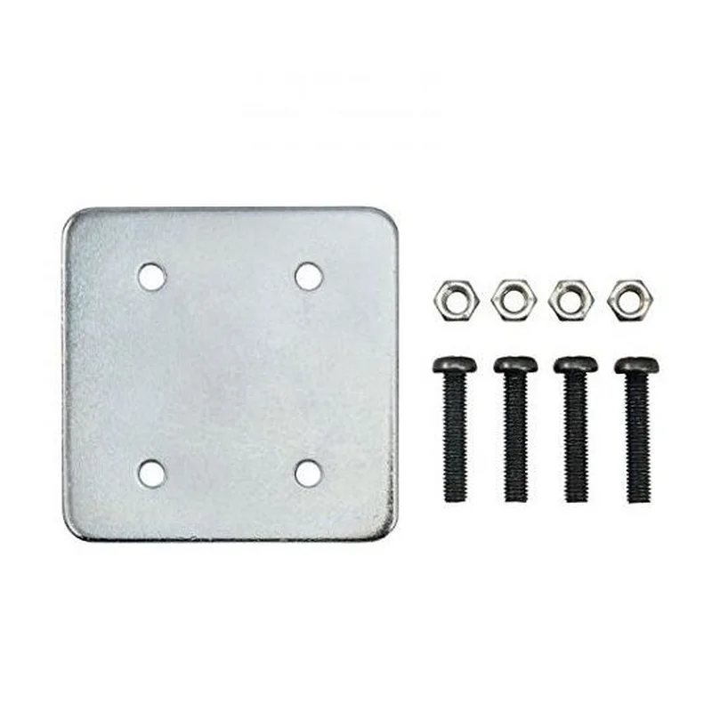 iBOLT 4 Hole AMPS Pattern Metal Backing Plate with Screws | Tecpaq